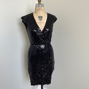 MICHAEL KORS - M sequin wrap dress